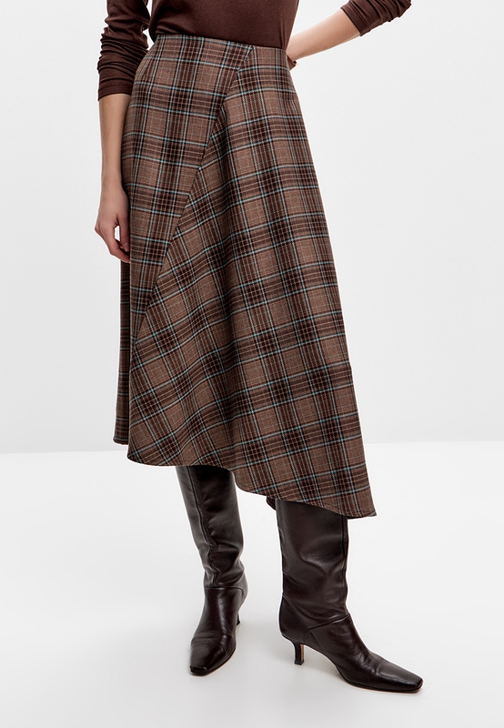 Юбка с клиньями